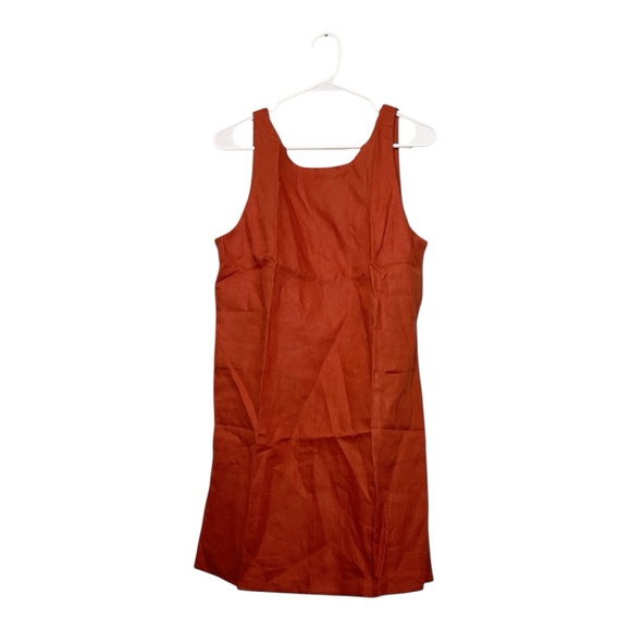 reformation rosemond linen dress Reformation | Dresses | Womens Nwt Reformation Rosemond Linen Dress In  Blood Orange Size